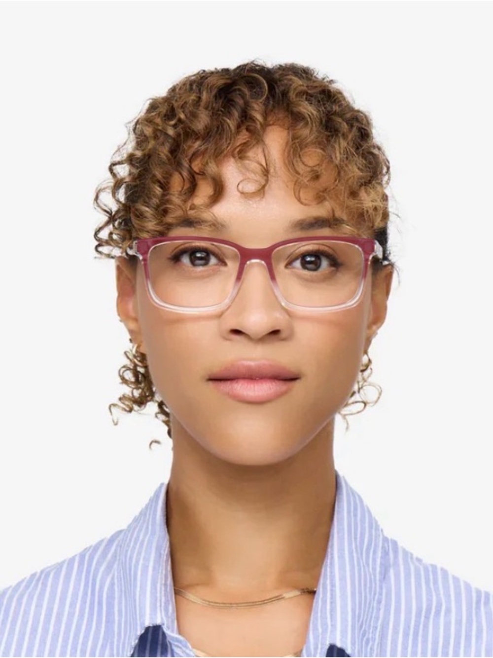 Pair Eyewear Burgundy Gradient Larkin Topper